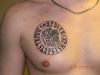 Tattoo Art On Man Chest